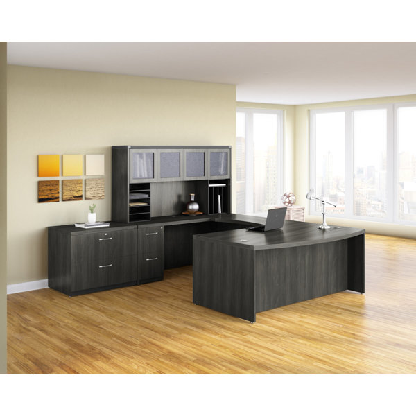 Safco Products Aberdeen 29.5" H x 48" W Desk Bridge and Connector Wayfair